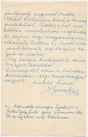 1934 Bp., Dr. Groó Béla, a Margitsziget gyógyfürdő és Szanatórium igazgató főorvosának levele Pekár ...