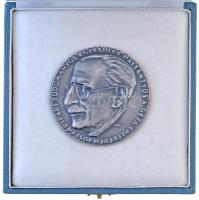1955. "Gépipari Tudományos Egyesület - Pattanytús A. Géza emlékérem / Egyesületünkben kifejtett kiemelkedő tevékenységéért" ezüstözött Br emlékérem tokban (60mm) T:2