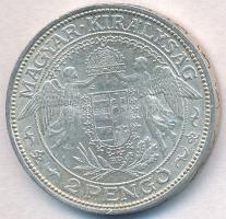 1932. 2P Ag "Madonna" T:1-,2
Adamo P7