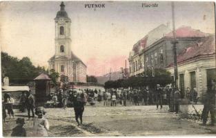 Putnok,  Piac tér, Kaits Mihály kiadása (r)