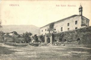 Ada Kaleh, Moschee / mecset, Reutter Miklós kiadása / mosque (EK)
