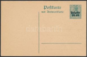 I világháborús német megszállás - Postgebiet Ob. Ost 1916