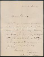 1907 Utrecht, Ferdinand Klughoz professzorhoz címzett levél