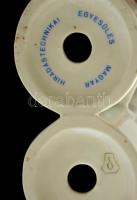 Drasche pletykálkodók, fehér mázas, jelzett, hibátlan, m: 24 cm