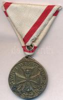 Németország / Weimari Köztársaság 1921. Német Háborús Emékérem aranyozott Br érem mellszalagon (32mm) T:2 Germany / Weimar Republic 1921. German Honorary World War Commemorative Medal of the German Legion of Honour gold plated Br medal with ribbon (32mm) C:XF