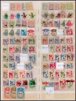 1903-1955 magyar okmánybélyegek A/4 berakólapon (16.460)