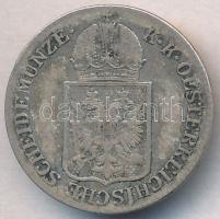 Ausztria 1849A 6kr Ag T:3 
Austria 1849A 6 Kreuzer Ag C:F 
Krause KM#2200