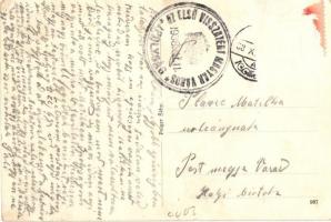 Ipolyság, Sahy; utcakép, Polgár kiadása / street view, '1938 Az első visszatért magyar város Ip...