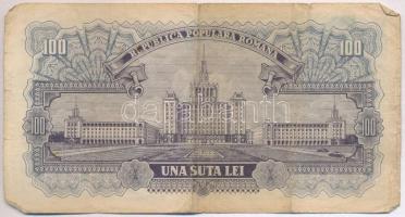 Románia 1952. 100L T:III-
Romania 1952. 100 Lei C:VG