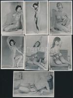 Erotikus fotók, 11 db, 6x9 cm / 11 erotic photos, 6x9 cm