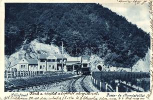 Lillafüred, posta- és állomásépület, kisvasút, alagút (EK)