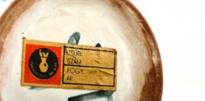 Iparművész váza. Jelzett, hibátlan. 29 cm