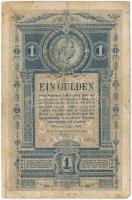 1882. 1Ft / 1G T:III- kis szakadások 
Hungary 1882. 1 Forint / 1 Gulden C:VG small tear s
Adamo G1...