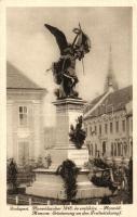 Budapest I. Dísz tér, Honvédszobor 1848. év emlékére (EK)