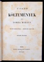 Tompa Mihály: Ujabb költemények. Vegyes tartalommal. Beszélyek, balladák. Pest, 1866, Heckenast Gusz...