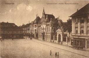 Temesvár, Timisoara - 6 db RÉGI városképes lap; vasútállomás, villamos / 6 pre-1945 town-view postcards, railway station, tram