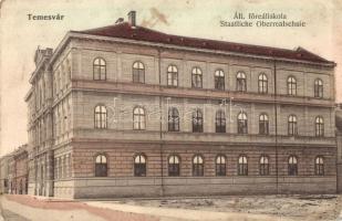 Temesvár, Timisoara - 6 db RÉGI városképes lap; vasútállomás, villamos / 6 pre-1945 town-view postca...