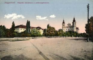 Nagyvárad, Oradea - 7 db RÉGI városképes lap, vasútállomás / 7 pre-1945 town-view postcards, railway station