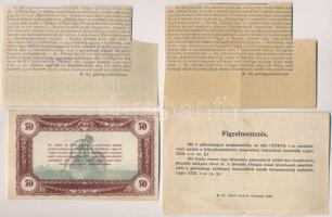 Budapest 1923. "A magyar közszolgálati alkalmazottak ellátási jegye" ( 2xklf) felülbélyege...