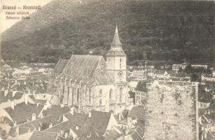 Brassó, Kronstadt, Brasov - 5 db RÉGI városképes lap / 5 pre-1945 town-view postcards