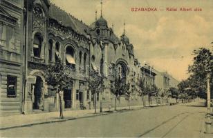 Szabadka, Subotica - 4 db RÉGI városképes lap / 4 pre-1945 town-view postcards