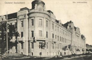 Szabadka, Subotica - 4 db RÉGI városképes lap / 4 pre-1945 town-view postcards