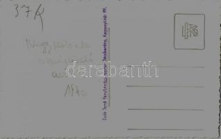 1940 Nagyszalonta, Salonta; Országzászló avatás, honleányok / Hungarian Flag inauguration, women. Zs...