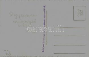 1940 Nagyszalonta, Salonta; Országzászló avatás, koszorúzó leventék és diákok. Háttérben Kissy János...