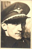 1942 Második világháborús magyar pilóta / WWII Hungarian military pilot, photo