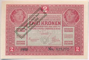 1917. 2K hamis "Ausgegeben nach dem 4. Oktober 1920" felülbélyegzéssel  (fake overprint) T:I,I-