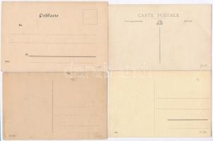 9 db RÉGI magyar és külföldi zsinagógákat ábrázoló képeslap jó minőségben; Dijon, Trieste, Nürnberg,...