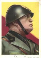 Dux - Benito Mussolini. Foto Luce. Air mail (EK)
