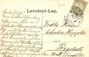 Varadia, Báró Baich kastélya, Sigmund Ketzenmacher üzlete és saját kiadása / castle, shop (EK)