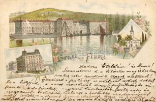 1894! Fiume Litho (Rb)