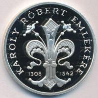 1992. 500Ft Ag "Károly Róbert" T:PP enyhe felületi karc Adamo EM123