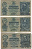 1930. 20P (3x) T:III,III-