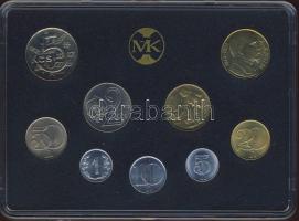 Csehszlovákia 1992. 1k-10Kr 9klf db szettben T:BU Eredeti csomagolásban!