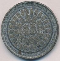 Német Államok ~1840. "Ein Mann, ein Bund, ein freies deutsches Volk" fém emlékérem. Szign....