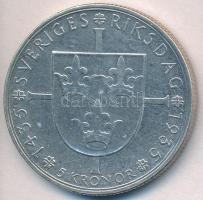 Svédország 1935G 5K Ag "500 éves a Riksdag" T:2
Sweden 1935G 5 Kronor Ag "500th Anni...