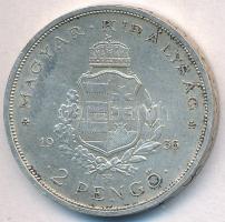 1936. 2P Ag "Liszt Ferenc" T:2 
Adamo P7.3