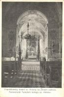 Szentantal, Svaty Anton; Ferencrendi templom belső / Frantiskánsky kostol / church interior (EK)