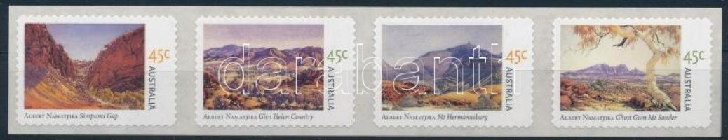 Albert Namatjira 100. születésnapja öntapadós 4-es csík Albert Namatjira self-adhesive stripe of 4