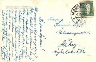 Hévmagyarád, Magyarád, Madarovce, Malinovec; Gyógyfürdő épülete kerthelyiséggel / spa with garden