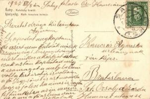 Ipolyság, Sahy; Katolikus templom, belső / church interior (EK)