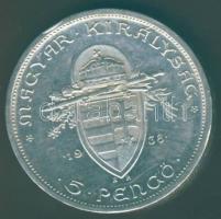 1938. 5P Ag "Szt.István" T:2