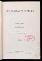 Berget, Alfonz: Léghajózás és repülés. Bp., 1911, Természettudományi Társulat. Kicsit kopott, díszes...