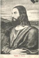 11 db RÉGI vallásos művészlap, vegyes minőség / 11 pre-1945 religious art postcards, mixed quality