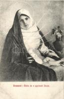 11 db RÉGI vallásos művészlap, vegyes minőség / 11 pre-1945 religious art postcards, mixed quality