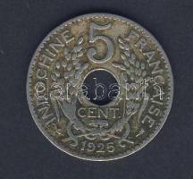 Francia-Indokína 1925. 5c T:3/4
