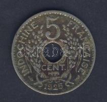 Francia-Indokína 1925. 5c T:3